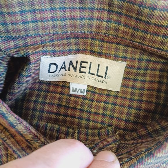 NEW WITH TAGS! Danelli Size Medium Long Sleeved Men's Shirt (4403) - Picture 5 of 8